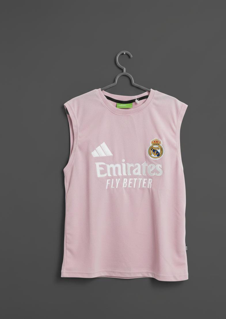 Real Madrid Woolen mode Sleeve less