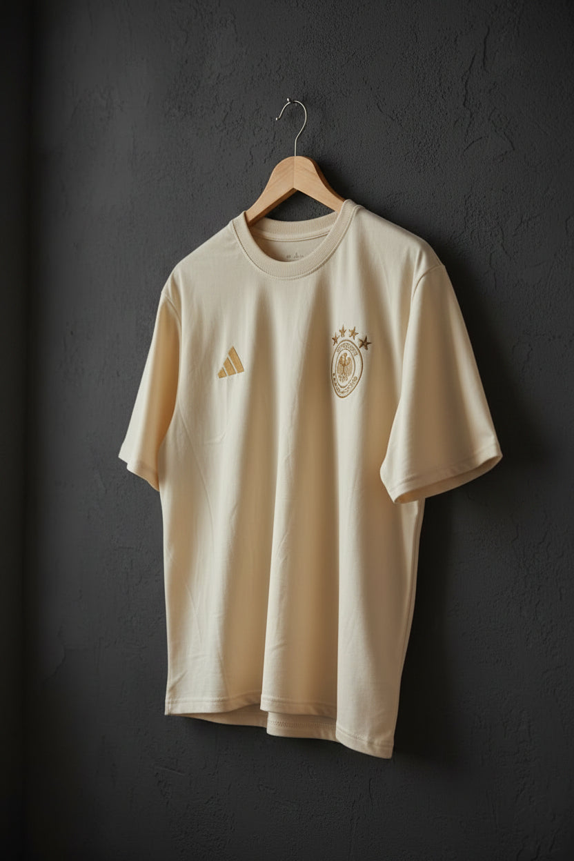 Germany Premium Oversized Cotton Tee( Full Embroidery)