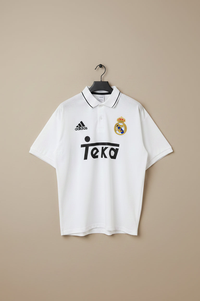 Real Madrid Premium Cotton Oversized Polo