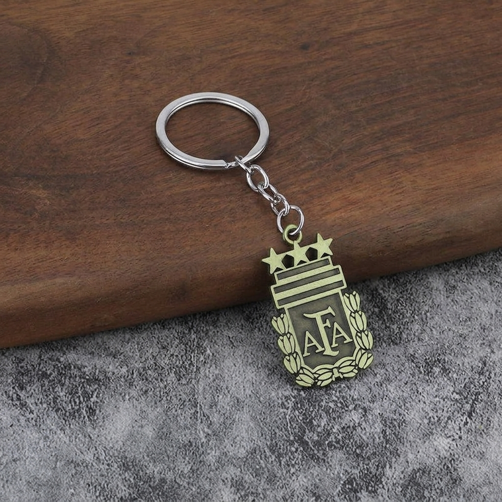 Argentina Metal Keychain