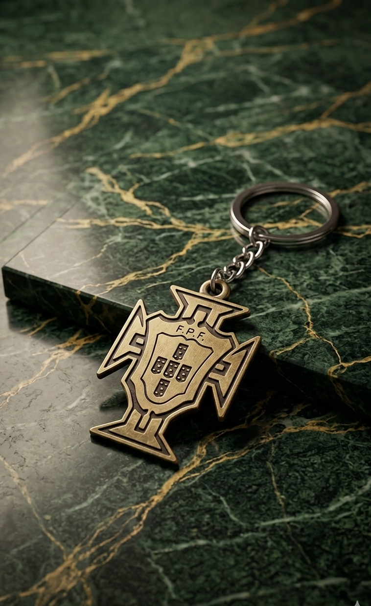 Portugal Metal Keychain