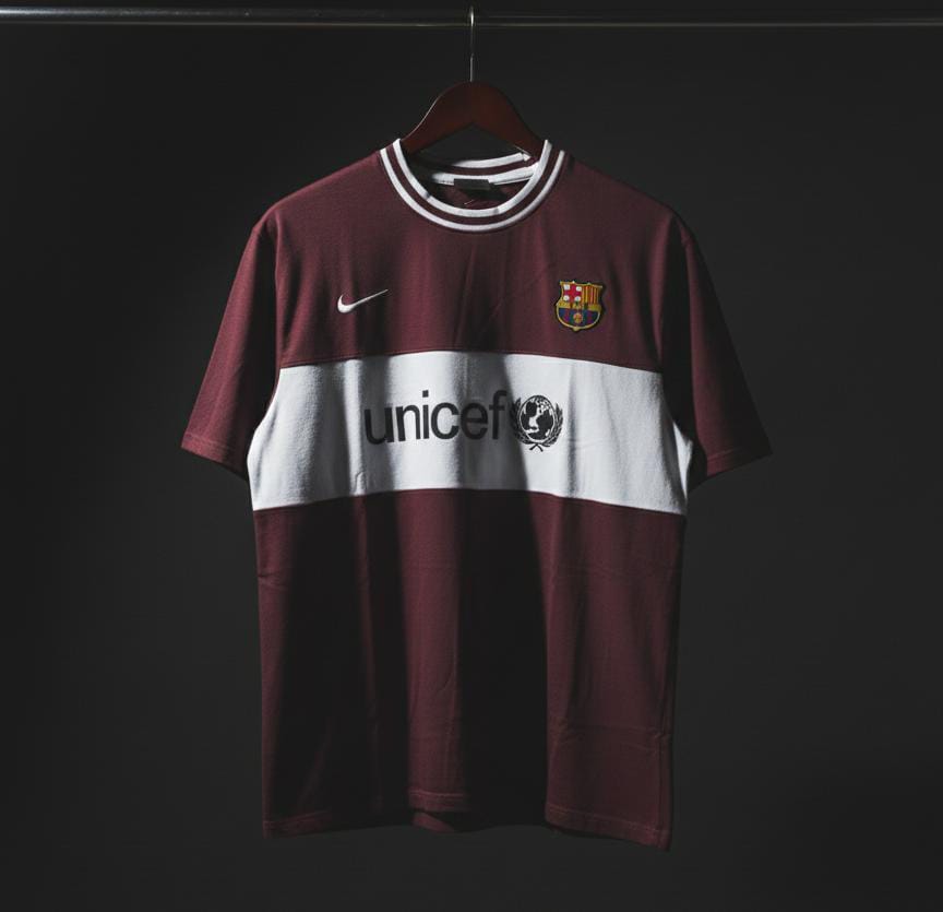 Barcelona Unicef model Tshirt