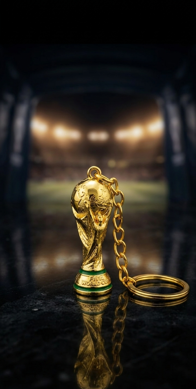 World Cup Metal Keychain