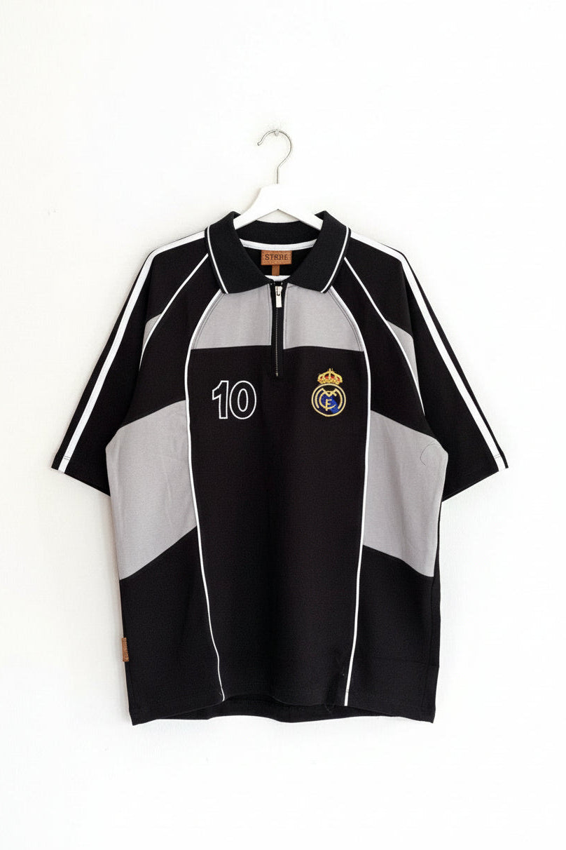 Real Madrid oversized Cotton zipper