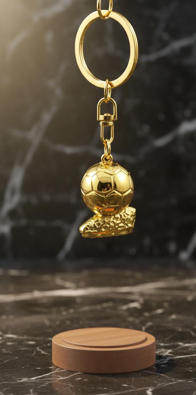 Golden ball Keychain