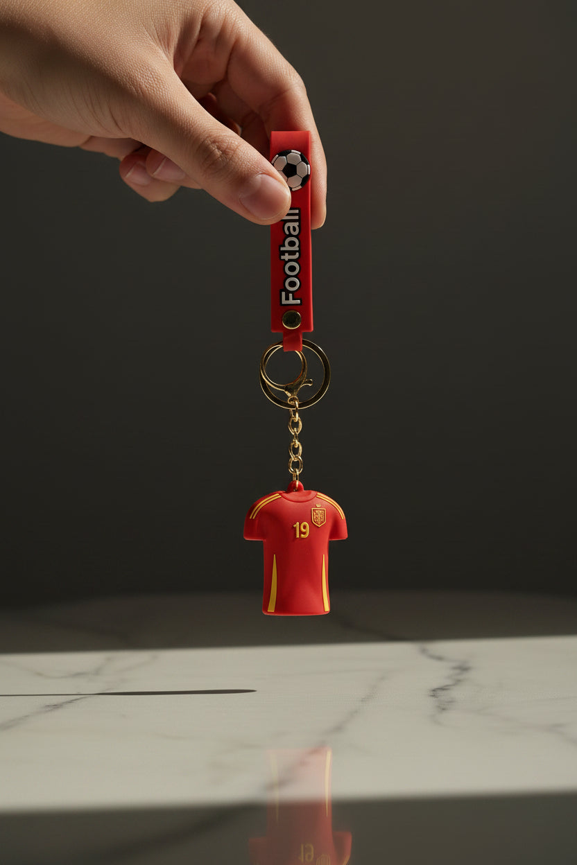 Lamine yamal spain jersey keychain