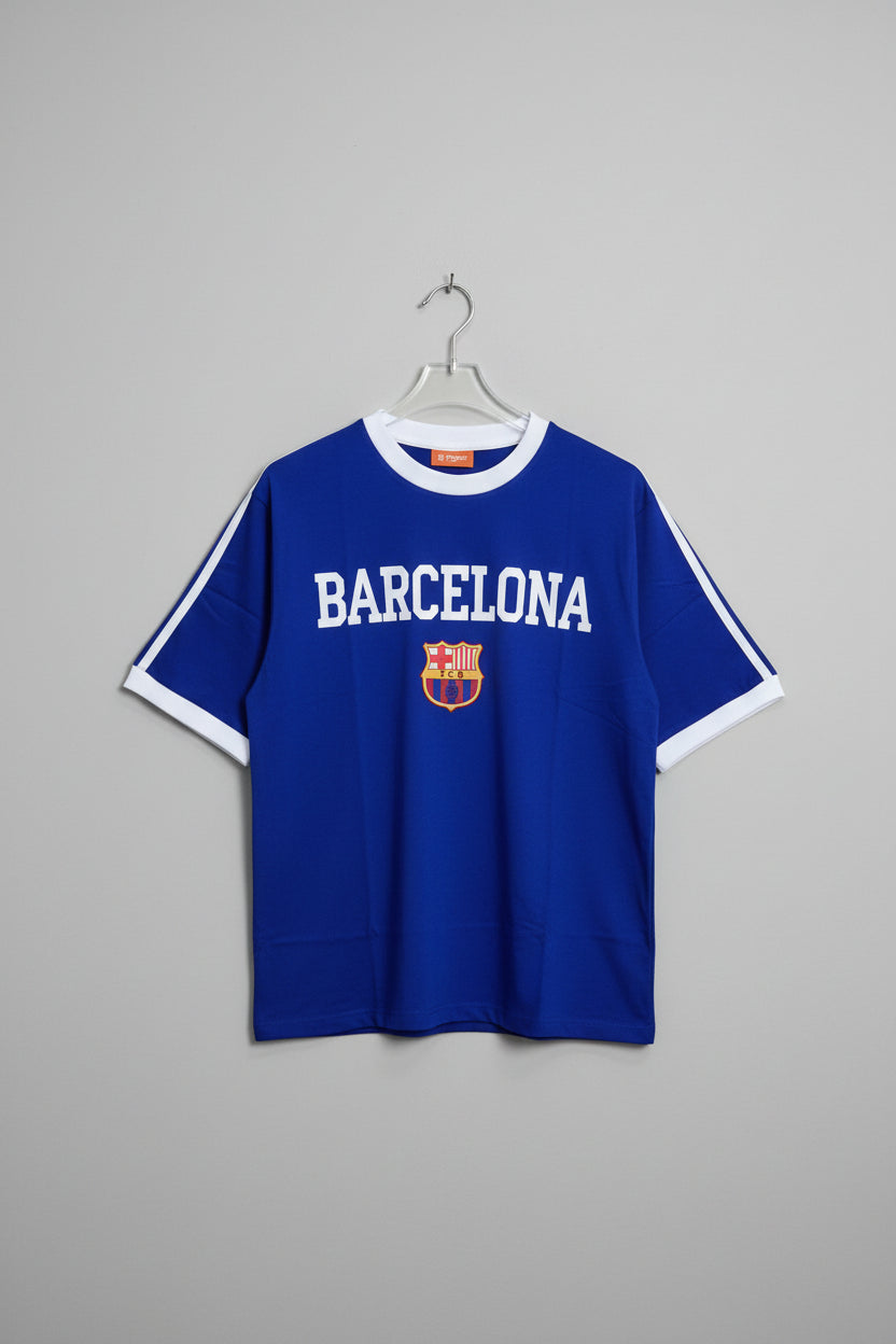 Fc Barcelona Blue cotton Tee