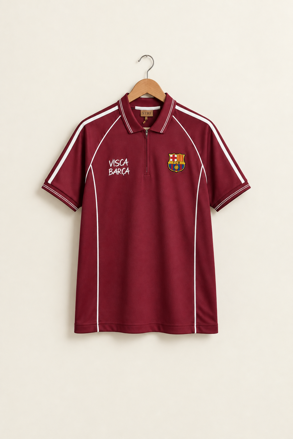 Barca Premium Maroon Zipper