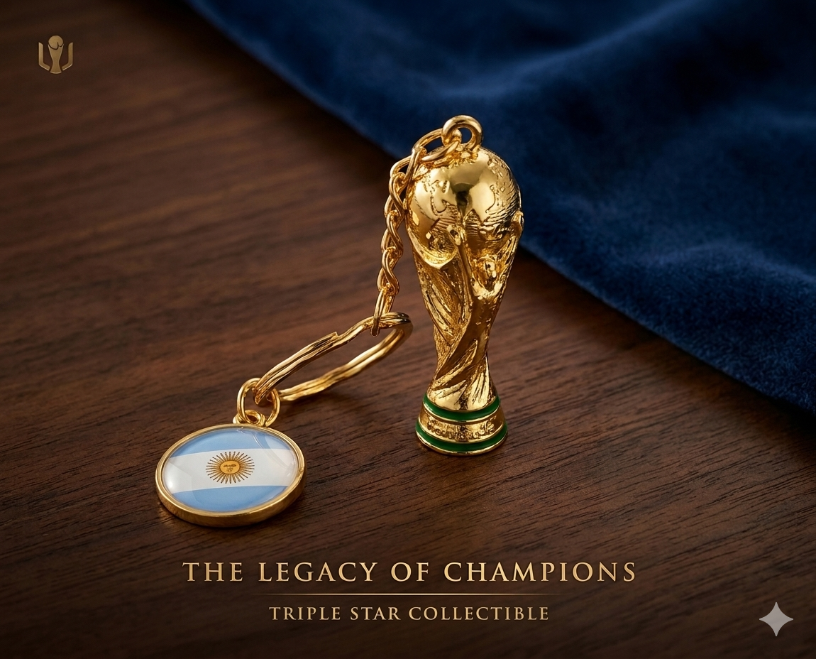 Argentina Flag Edition Wc Keychain