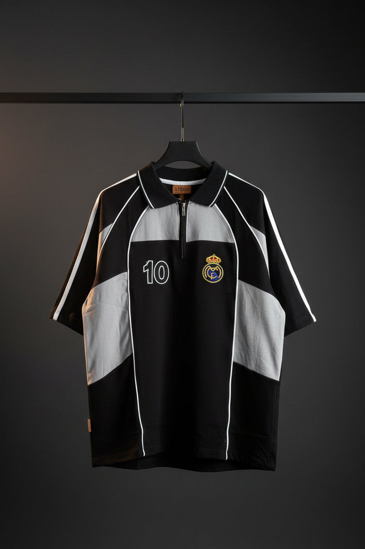 Real Madrid oversized Cotton zipper
