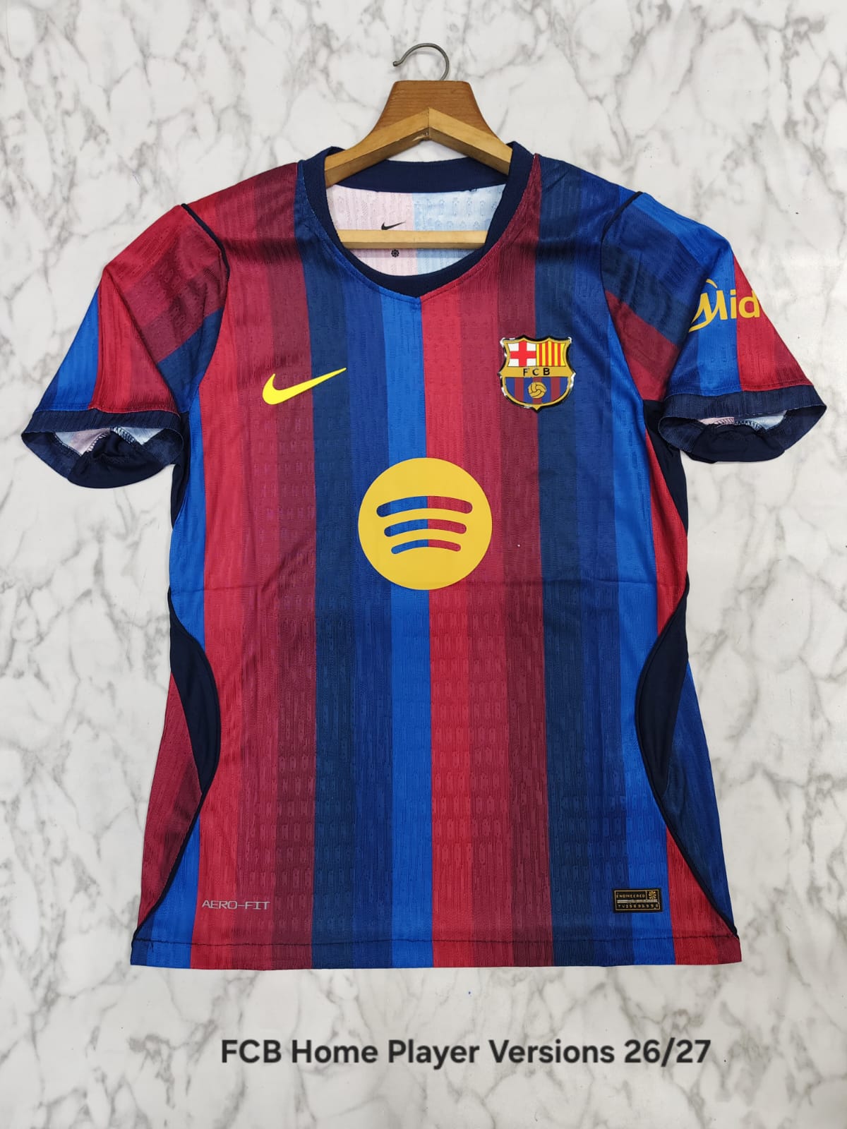Barcelona Home Player Grade Quality
