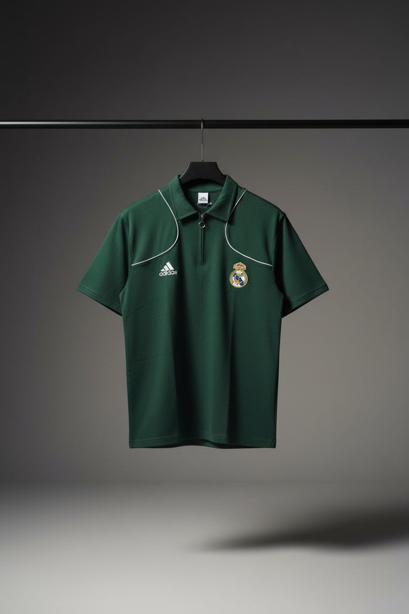 Real Madrid zipper with Embroisery