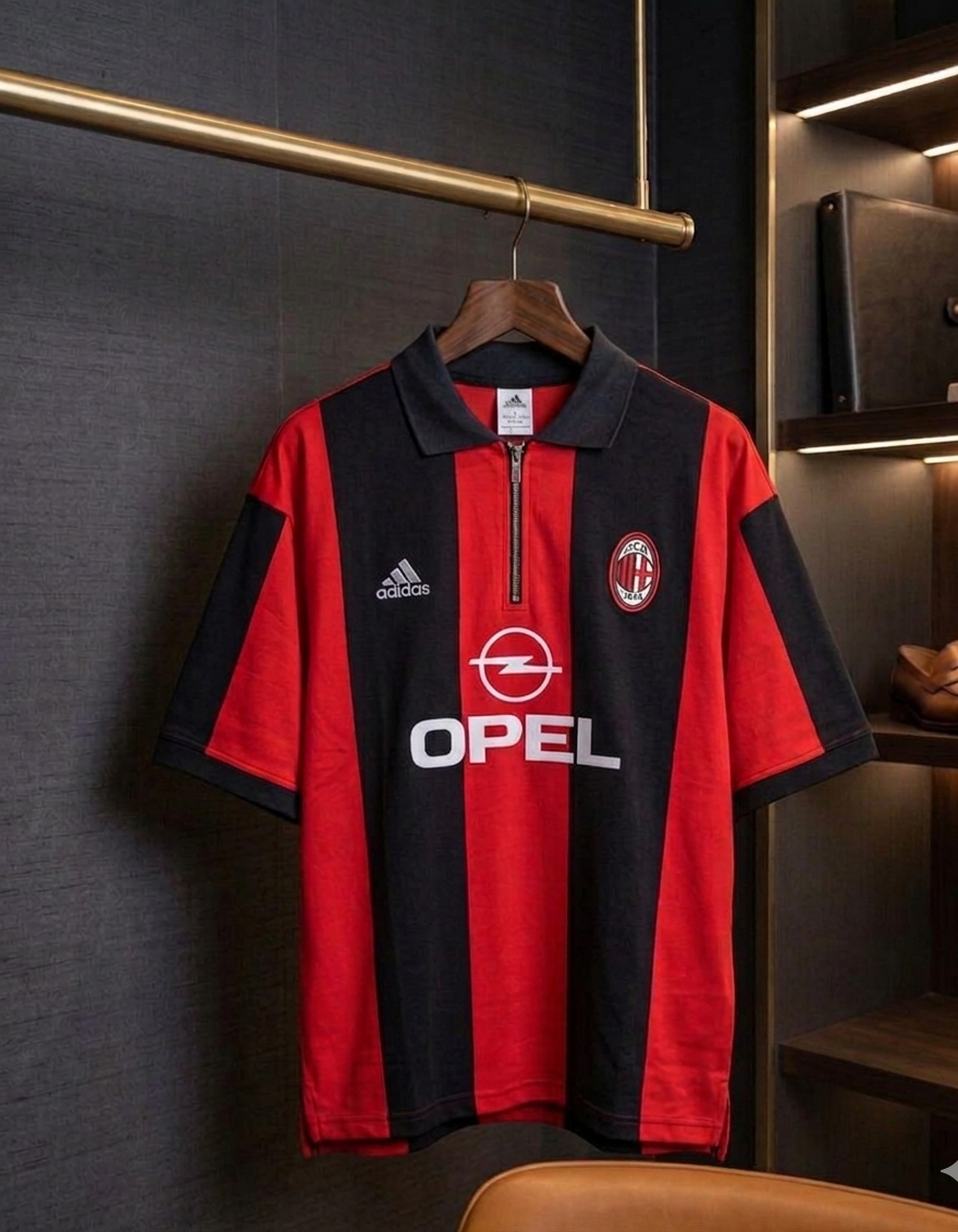 Ac milan Zipper Edition Tshirt