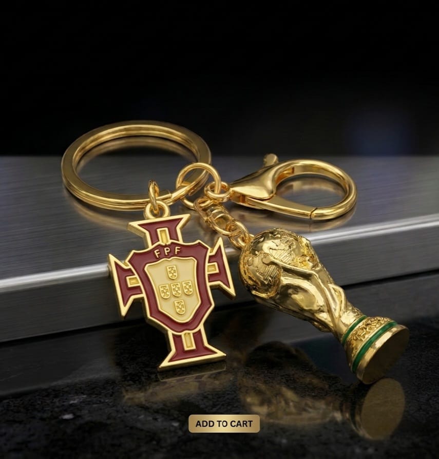 Portugal World Cup Keychain
