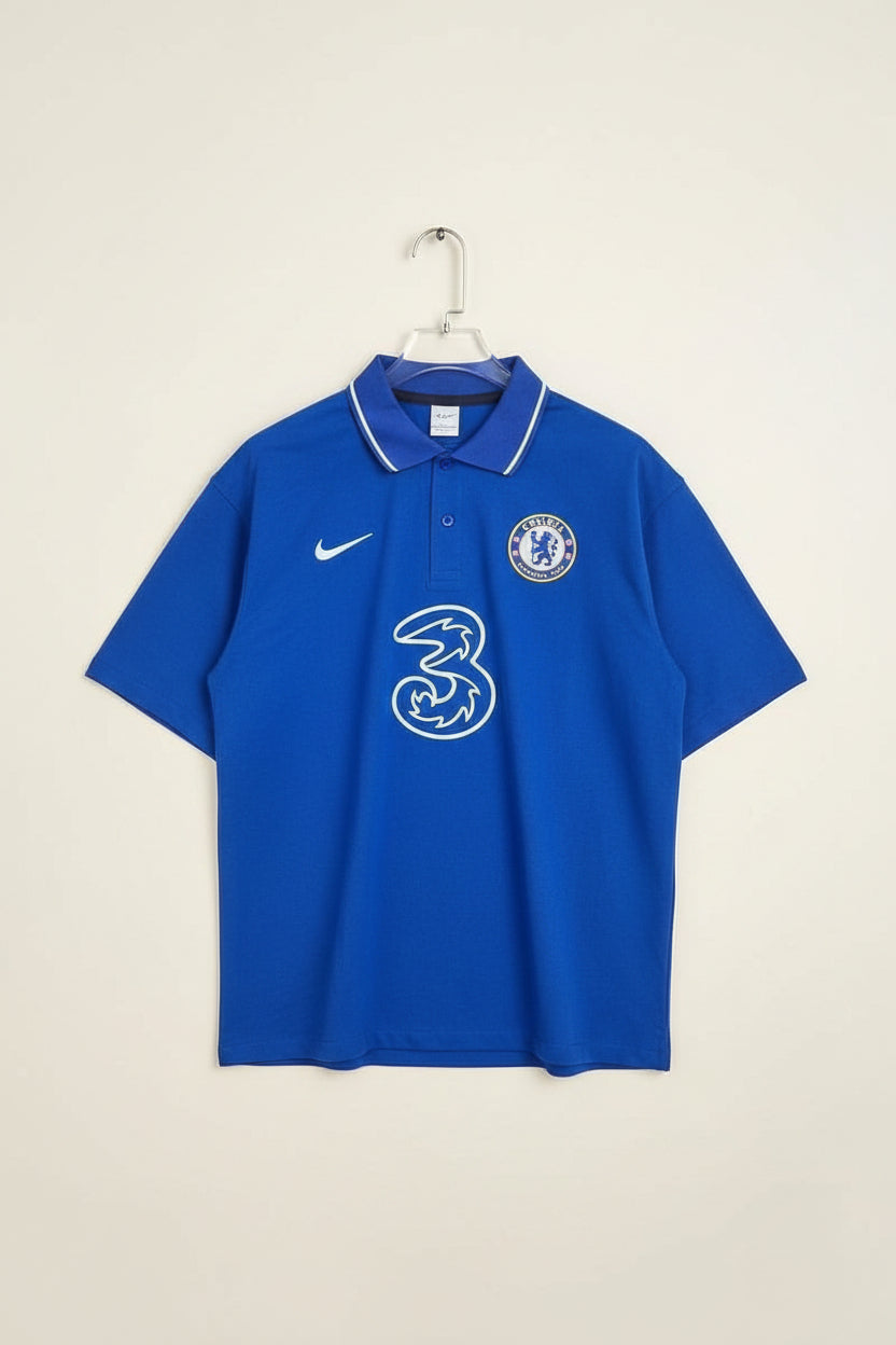 Chelsea Oversized Embroidery Cotton Polo